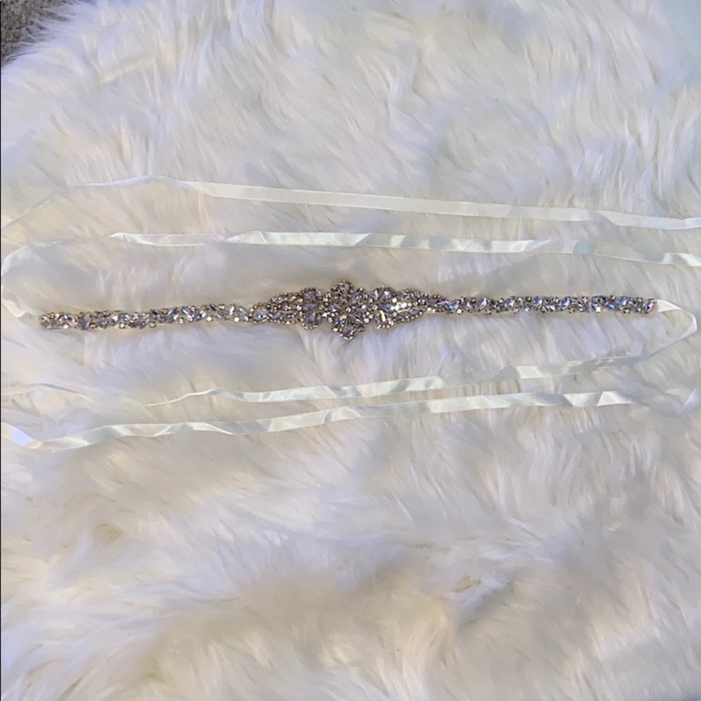 Wedding sash belt